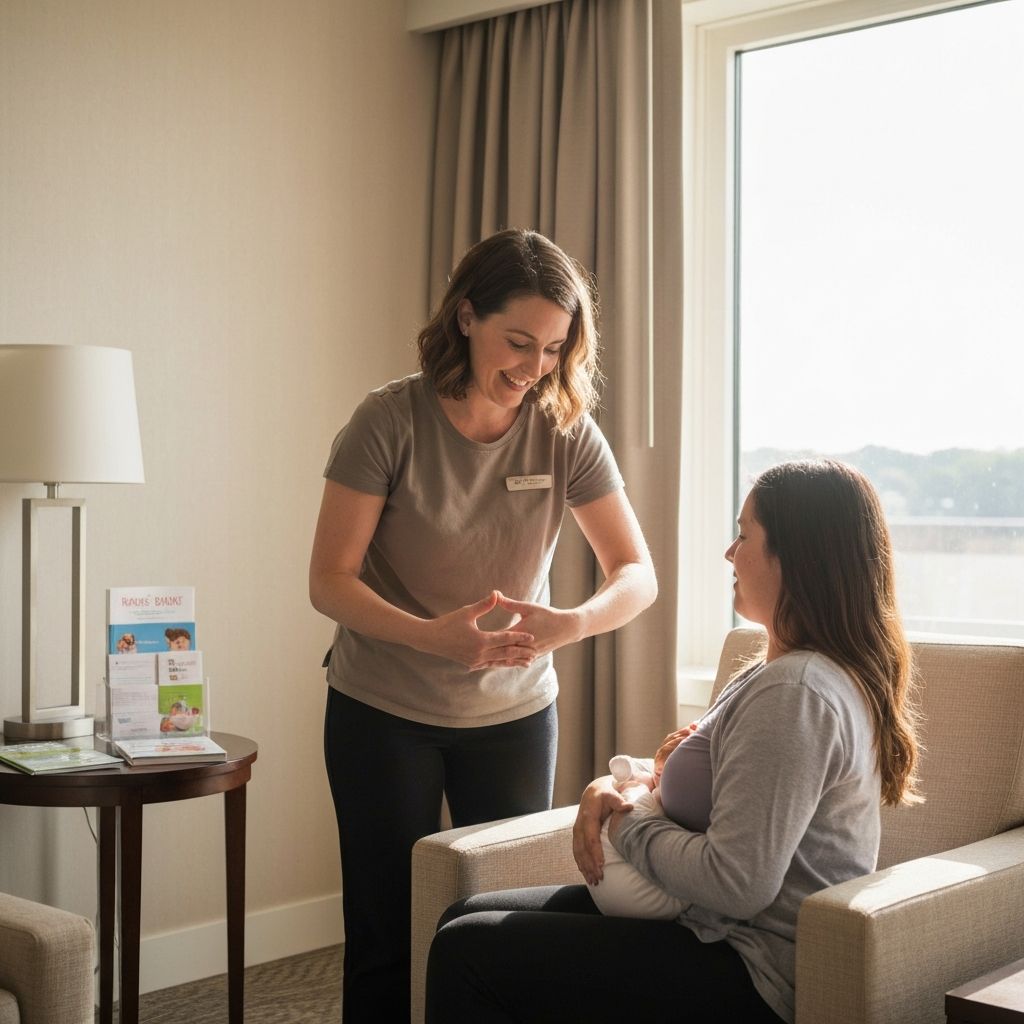 Lactation consultation and breastfeeding support