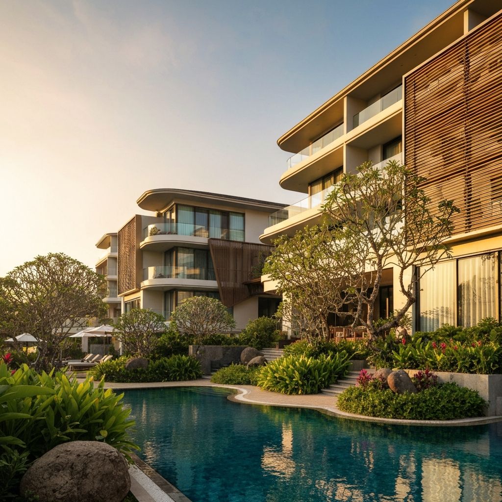 Luxury resort accommodation